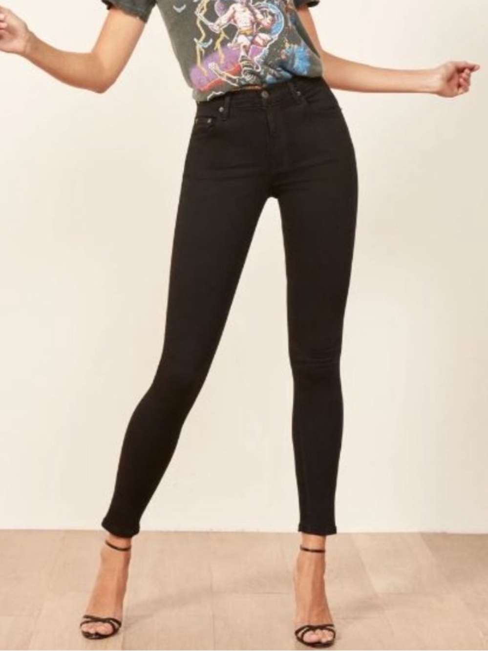Reformation Harper High-Rise Skinny Jeans